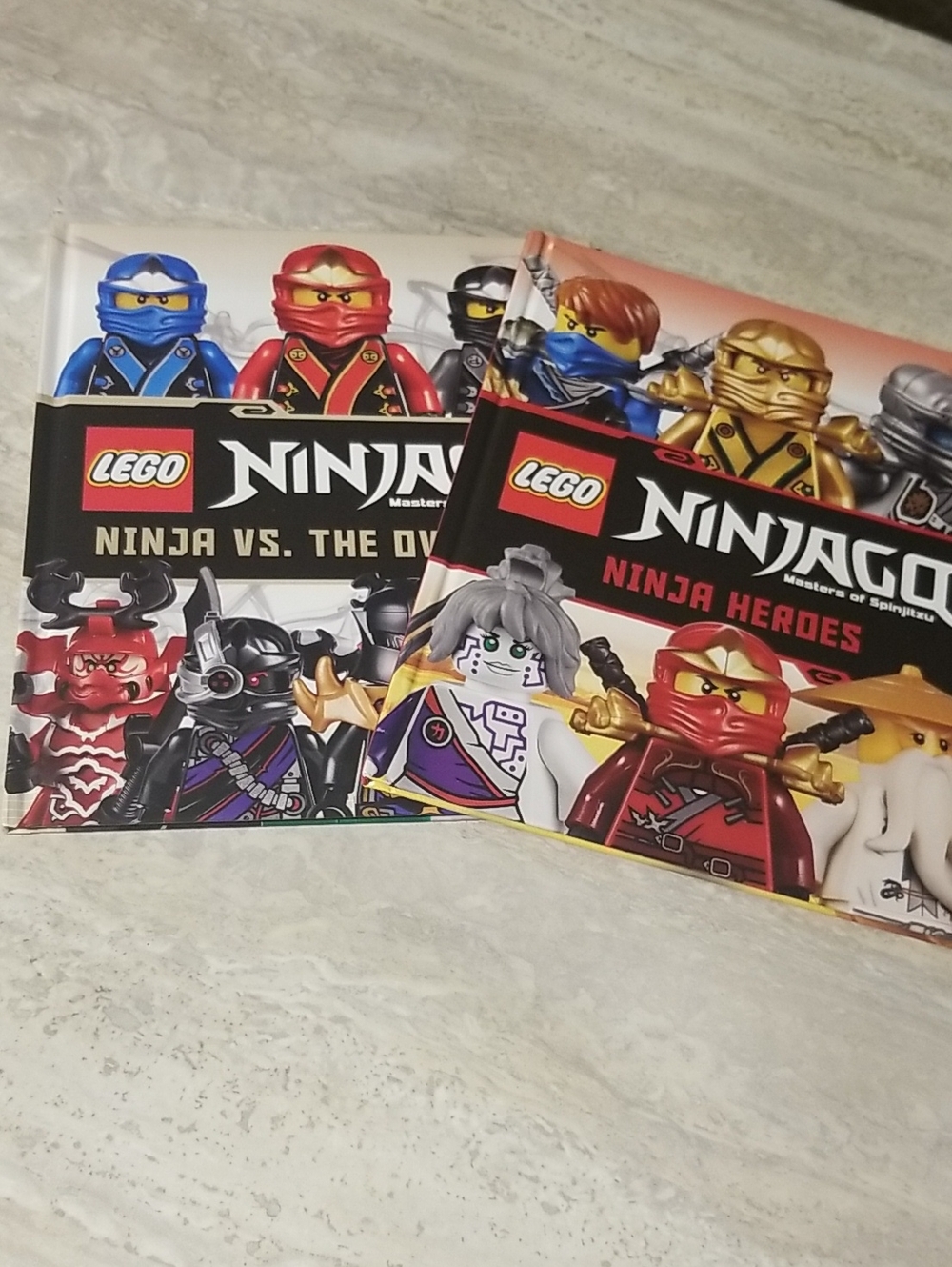 Lego Ninjago Hardcover Book Lot
